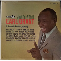 Earl Grant Just For A Thrill Vinyl LP USED