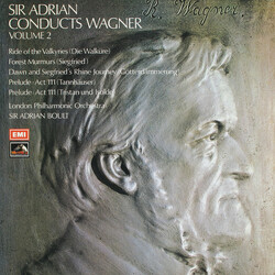 Richard Wagner / The London Philharmonic Orchestra / Sir Adrian Boult Sir Adrian Conducts Wagner, Volume 2 Vinyl LP USED