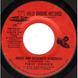 First Choice Armed And Extremely Dangerous / Gonna Keep On Lovin Him USED VINYL 7INCH SINGLE