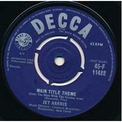 Jet Harris Main Title Theme (From The Man With The Golden Arm) USED VINYL 7INCH 45 RPM