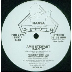 Amii Stewart Jealousy Vinyl 12" USED