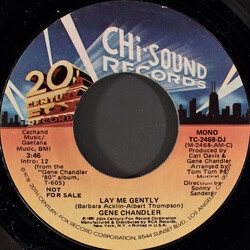 Gene Chandler Lay Me Gently USED VINYL 7INCH 45 RPM PROMO STYRENE STEREO MONO