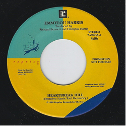 Emmylou Harris Heartbreak Hill Vinyl 7" USED