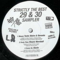 Various Strictly The Best 29 & 30 Sampler USED VINYL 12INCH 33 S RPM PROMO SAMPLER