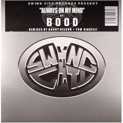 Bood Always On My Mind (Remixes By Grant Nelson + Tom Gianelli) VINYL 12" USED