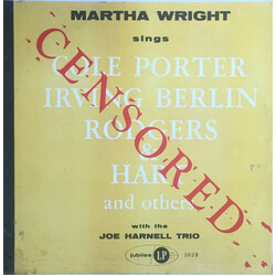 Martha Wright / Joe Harnell Trio Martha Wright Sings Censored Vinyl LP USED