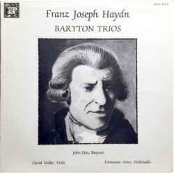Joseph Haydn / John Hsu / David Miller (15) / Fortunato Arico Baryton Trios Vinyl LP USED