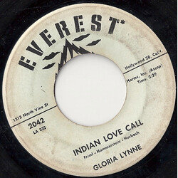 Gloria Lynne Indian Love Call / I Should Care USED VINYL 7INCH 45 RPM