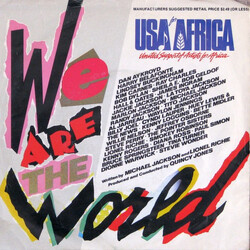 USA For Africa We Are The World USED VINYL 7INCH 45 RPM SINGLE STEREO