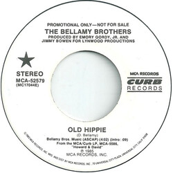 Bellamy Brothers Old Hippie USED VINYL 7INCH 45 RPM PROMO STEREO