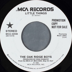 The Oak Ridge Boys Little Things USED VINYL 7INCH 45 RPM PROMO