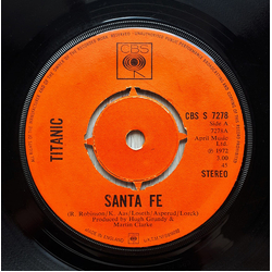 Titanic (3) Santa Fe Vinyl 7" USED