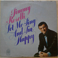 Jimmy Roselli Let Me Sing And I'm Happy Vinyl LP USED