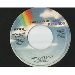 Tracey Ullman They Don't Know USED VINYL 7INCH 45 RPM SINGLE