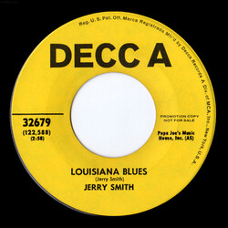 Jerry Smith (4) Drivin' Home / Louisiana Blues USED VINYL 7INCH 45 RPM PROMO