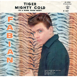 Fabian (6) Tiger / Mighty Cold (To A Warm Warm Heart) USED VINYL 7INCH 45 RPM SINGLE