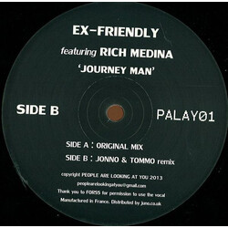 Ex-Friendly / Rich Medina Journey Man USED VINYL 12INCH