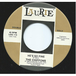 The Chiffons He's So Fine / A Love So Fine Vinyl 7" USED