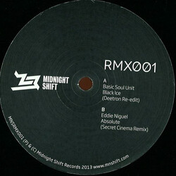 Basic Soul Unit / Eddie Niguel RMX 001 (Deetron and Secret Cinema Remixes) USED VINYL 12INCH 45 RPM SINGLE