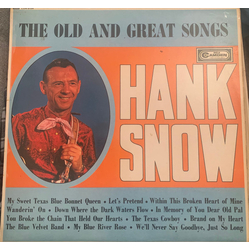 Hank Snow The Old And Great Songs Vinyl LP USED
