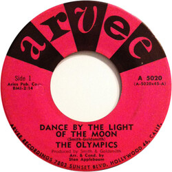 The Olympics Dance By The Light Of The Moon / Dodge City USED VINYL 7INCH SINGLE