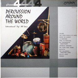 International "Pop" All Stars Percussion Around The World Vinyl LP USED