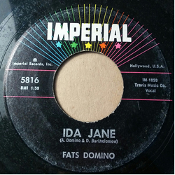 Fats Domino Ida Jane / You Win Again Vinyl 7" USED