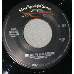Fats Domino Walkin' To New Orleans / Country Boy Vinyl 7" USED