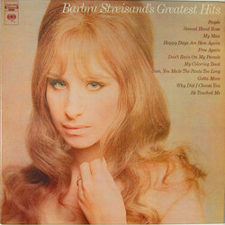 Barbra Streisand Barbra Streisand's Greatest Hits Vinyl LP USED