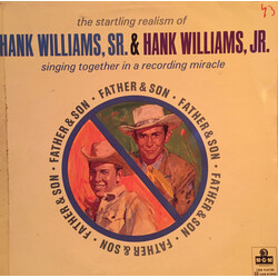 Hank Williams / Hank Williams Jr. Father & Son Vinyl LP USED