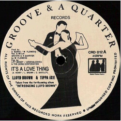 Lloyd Brown / Tippa Irie It's A Love Thing USED VINYL 12INCH 45 RPM