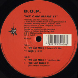 B.O.P. We Can Make It VINYL 12" USED
