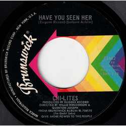 The Chi-Lites Have You Seen Her / Yes I'm Ready (If I Don't Get To Go) Vinyl 7" USED