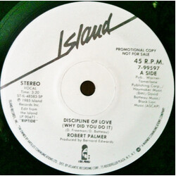 Robert Palmer Discipline Of Love USED VINYL 7INCH 45 RPM SINGLE PROMO STEREO
