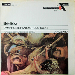 Hector Berlioz / Orchestre De La Société Des Concerts Du Conservatoire / Ataúlfo Argenta Symphonie Fantastique Op. 14 Vinyl LP USED