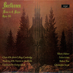 Ludwig van Beethoven / St. John's College Choir / The Academy Of St. Martin-in-the-Fields / George Guest (2) Beethoven: Mass In C Major, Op. 86 Vinyl 