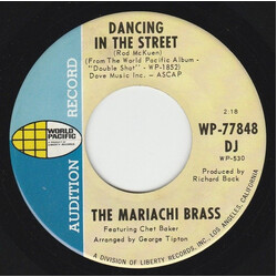 The Mariachi Brass / Chet Baker Dancing In The Street USED VINYL 7INCH 45 RPM SINGLE PROMO