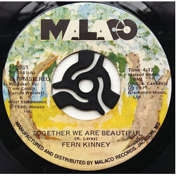 Fern Kinney Together We Are Beautiful USED VINYL 7INCH 45 RPM SINGLE STEREO