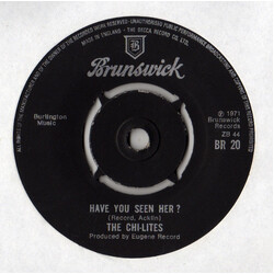 The Chi-Lites Have You Seen Her? / Oh Girl USED VINYL 7INCH 45 RPM SINGLE
