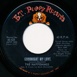 The Happenings Goodnight My Love / Lillies By Monet USED VINYL 7INCH 45 RPM SINGLE