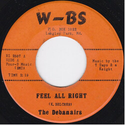 The Debanairs Feel All Right / Everything I Need USED VINYL 7INCH SINGLE MONO