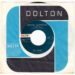 Vic Dana Crystal Chandelier USED VINYL 7INCH 45 RPM SINGLE