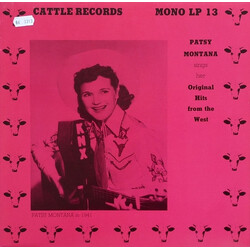 Patsy Montana Patsy Montana Sings Her Original Hits From The West Vinyl LP USED