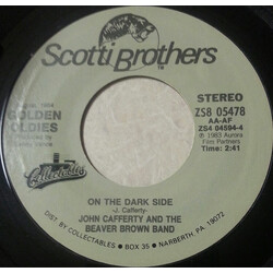 John Cafferty And The Beaver Brown Band On The Dark Side / Tender Years USED VINYL 7INCH 45 RPM SINGLE REISSUE