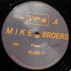 Mike Broers Freex USED VINYL 12INCH