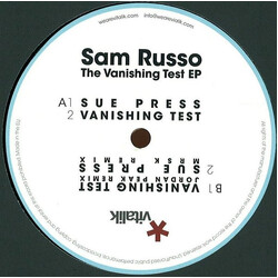 Sam Russo The Vanishing Test EP USED VINYL 12INCH EP