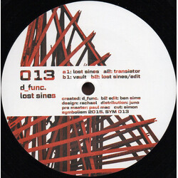 d_func. Lost Sines USED VINYL 12INCH 33 S RPM