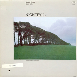 David Lanz Nightfall Vinyl LP USED