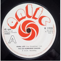 Les Humphries Singers Mama Loo USED VINYL 7INCH 45 RPM SINGLE