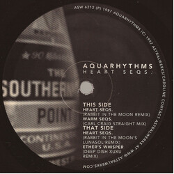 Aquarhythms Heart Seqs. USED VINYL 12INCH 33 S RPM